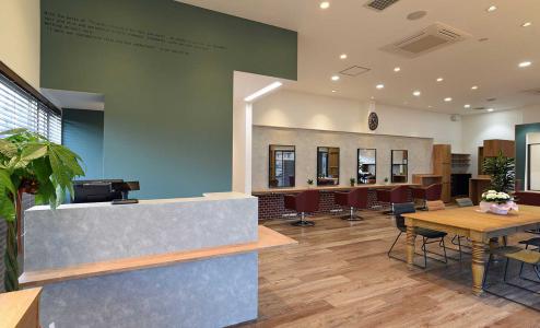 コアフュール ラ パンセ 長野県 美容室 理容室の設計 施工事例 タカラベルモント株式会社 サロン開業 経営情報サイト Tb Net