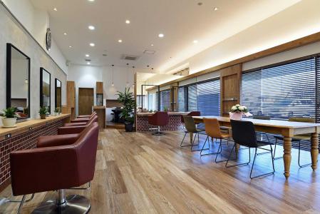 コアフュール ラ パンセ 長野県 美容室 理容室の設計 施工事例 タカラベルモント株式会社 サロン開業 経営情報サイト Tb Net