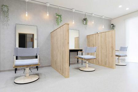 Rim Rooming Salon 茨城県 美容室 理容室の設計 施工事例 タカラベルモント株式会社 サロン開業 経営情報サイト Tb Net